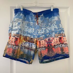 Bugatchi Swim Trunks Colorful size M